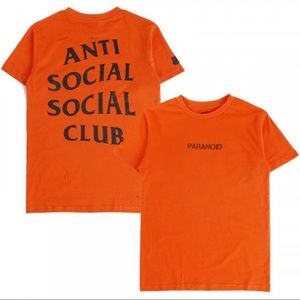 ASSC x Undefeated Paranoid t-shirt Orange
